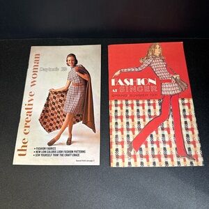 1971 Singer Fashion Catalog + Dayton’s The Creative Woman Vintage Sewing Lot